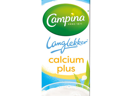 Campina Langlekker teilentrahmte Milch Calcium Plus