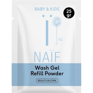 Naïf Baby & kids wash gel refill powder