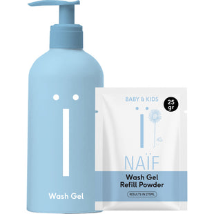 Naïf Wash gel waterless refill kit