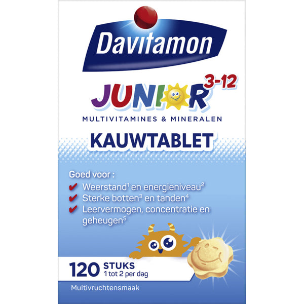 Davitamon Junior chewable vitamins 3-12 years