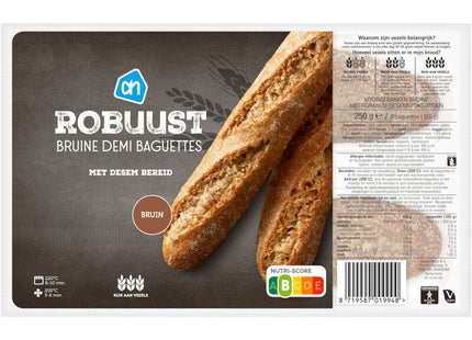 Robuust bruine demi baguettes