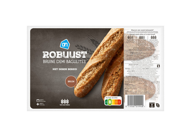 Robuust bruine demi baguettes
