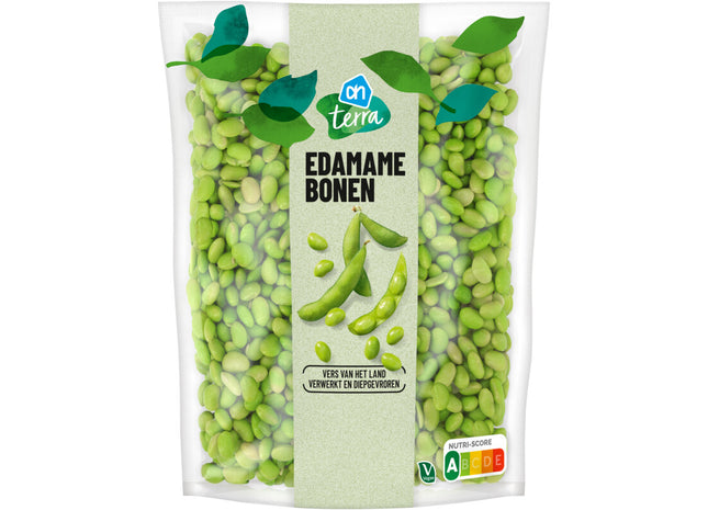 Gepelde edamame boontjes