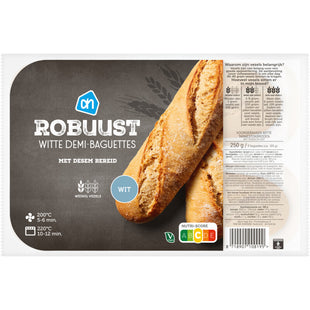 Robuust witte demi baguettes