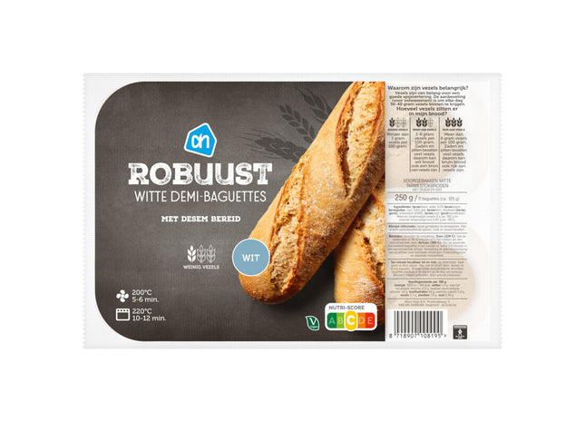 Robuust witte demi baguettes