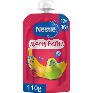 Nestlé Sporty fruits knijpfruit 12m+