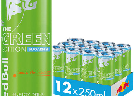 Red Bull Green edition sugarfree curuba 12-pack