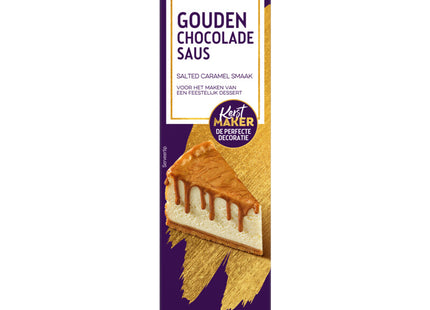 Excellent Gouden chocoladesaus salted caramel