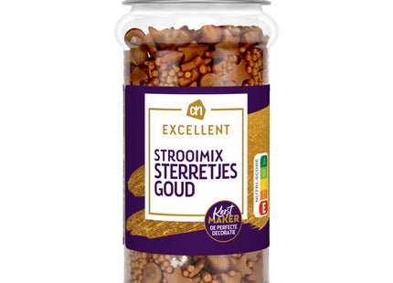 Excellent Strooimix sterretjes goud