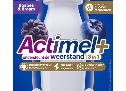 Actimel 3in1 drinkyoghurt bosbes & braam