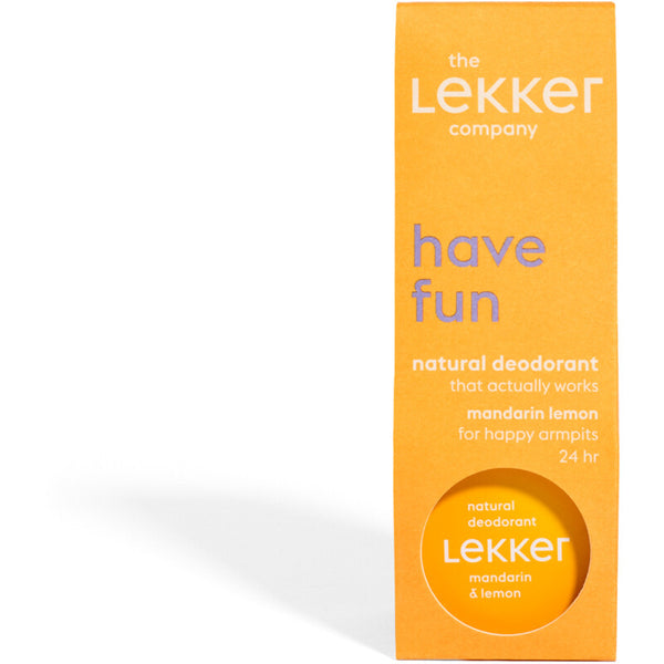 The Lekker Company Natürlicher Deodorant Mandarine Zitrone