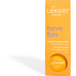 The Lekker Company Natürliches Deodorant Mandarine Zitrone