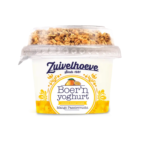 Zuivelhoeve Bauernjoghurt Mango Passionsfrucht
