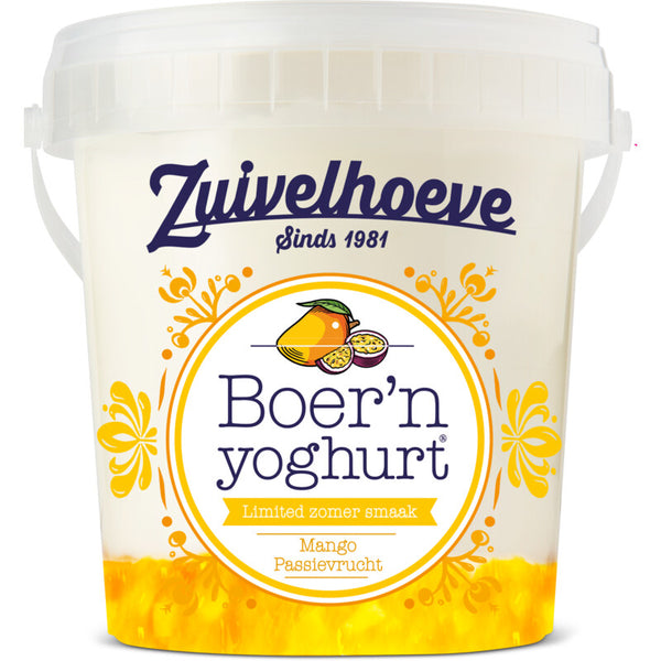 Zuivelhoeve Bauernjoghurt Mango-Passionsfrucht
