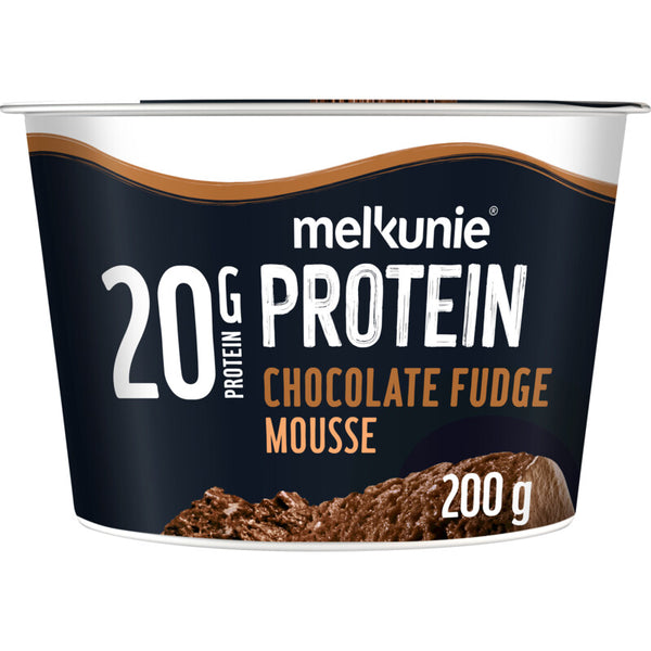 Melkunie Protein chocolate fudge flavoured mousse