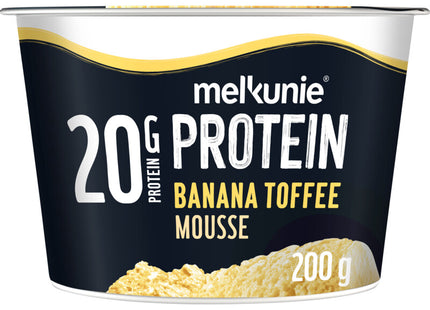 Melkunie Protein banana toffee flavoured mousse