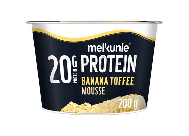 Melkunie Protein banana toffee flavoured mousse