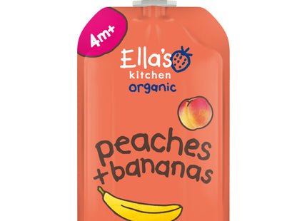 Ella's kitchen Peaches + bananas 4m+