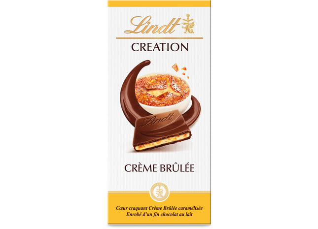 Lindt Creation crème brûlée melkchocolade