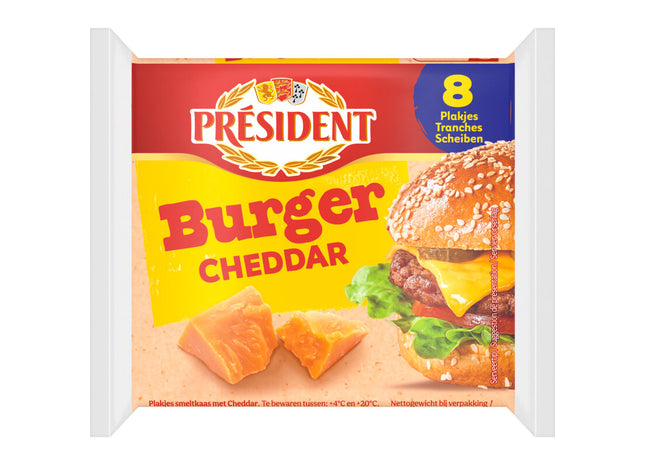 Président Burger gourmand au cheddar