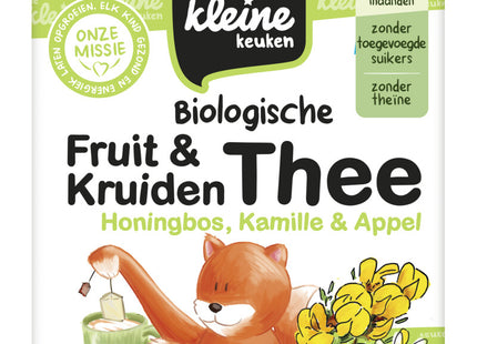 De Kleine Keuken Biologische thee honingbos kamille 6m+