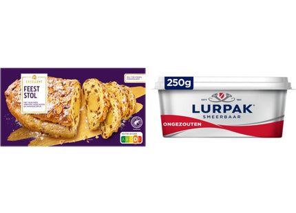 Lurpak smeerbaar ongezouten met  stol pakket