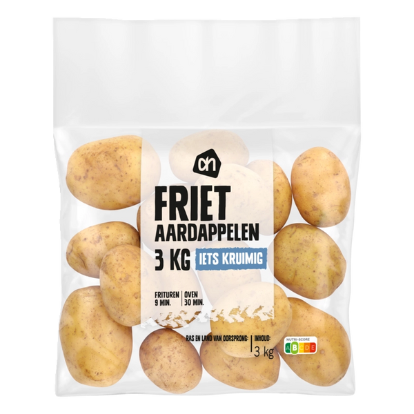 Potatoes for fries