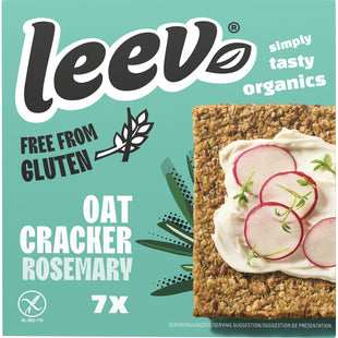Leev Havercrackers rozemarijn glutenvrij