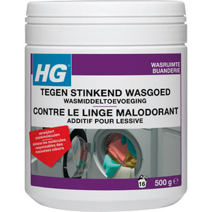 HG Tegen stinkend wasgoed wastoevoeging
