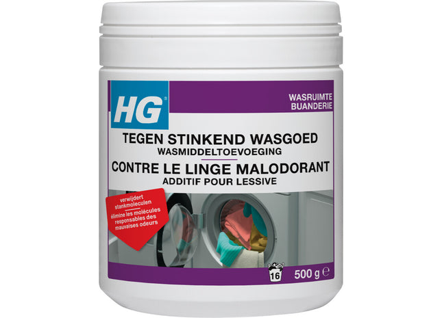 HG Tegen stinkend wasgoed wastoevoeging