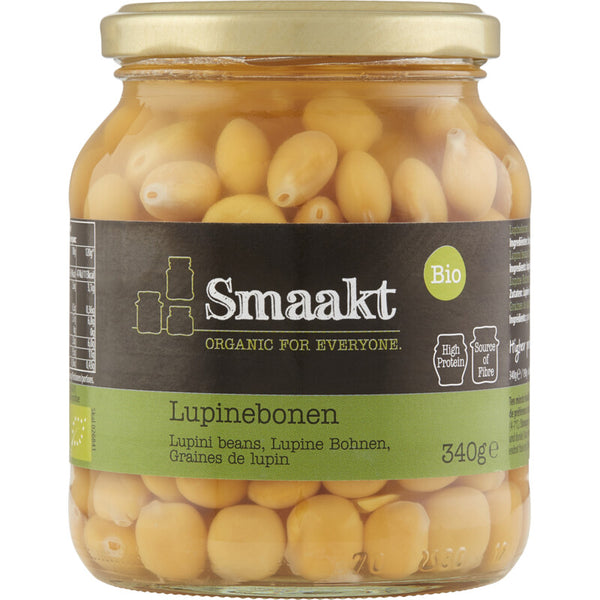 Smaakt Lupine beans 340g - organic