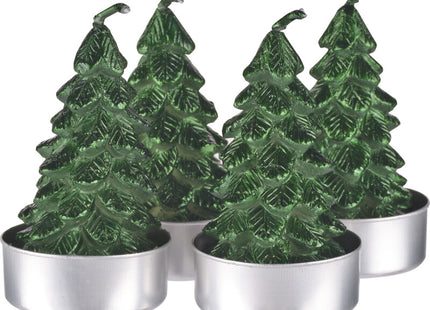 Decoris Theelicht met cup kerstboompje