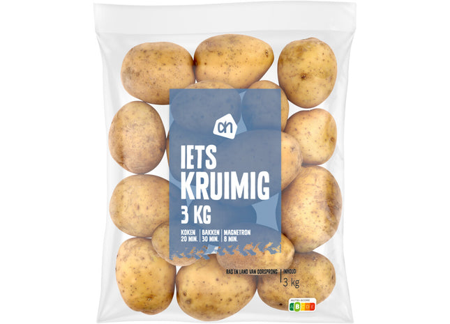 Iets kruimige aardappelen