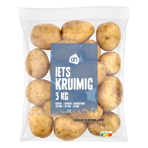 Iets kruimige aardappelen