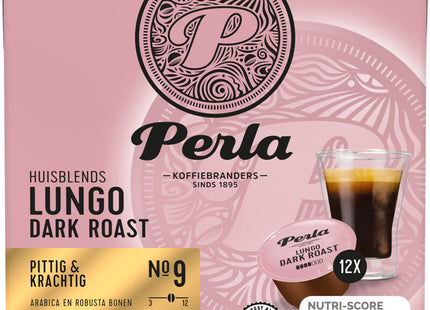 Perla Huisblends Dolce Gusto Lungo dunkle Röstkapseln