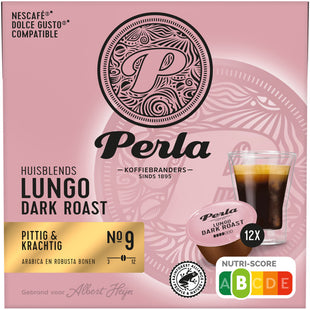 Perla Huisblends Dolce Gusto Lungo dunkle Röstkapseln