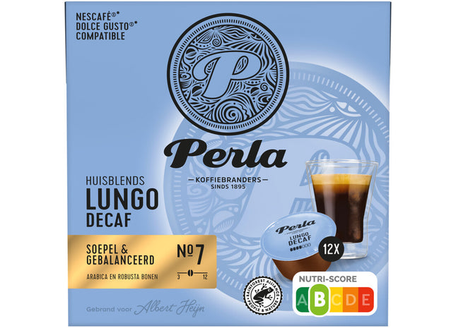 Perla Huisblends Dolce Gusto Lungo koffeinfreie Kapseln