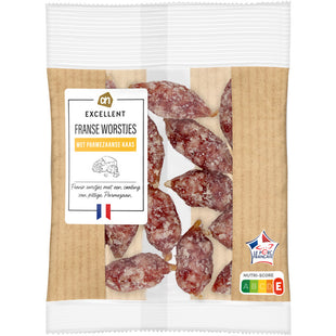 Excellent Franse worstjes parmezaanse kaas