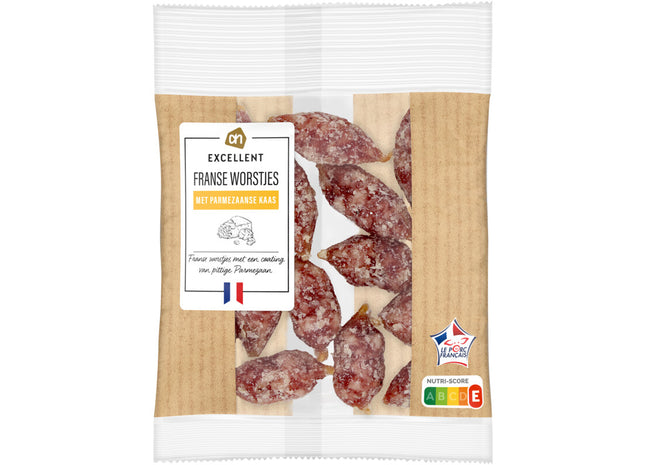Excellent Franse worstjes parmezaanse kaas
