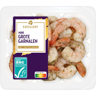 Excellent Mini grote garnalen truffelsmaak