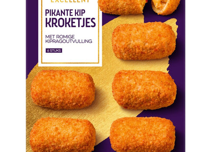 Excellent Pikante kipkroketjes