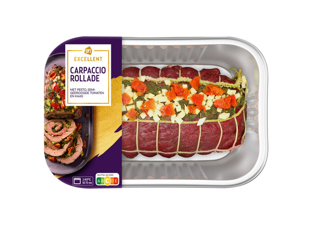Excellent Carpaccio rollade met pesto