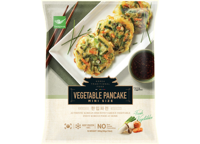 Saongwon Vegetable pancake mini size