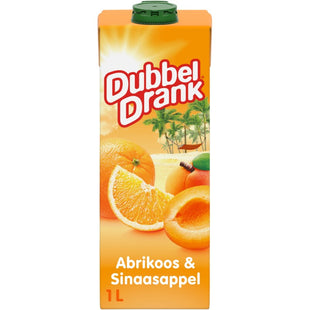 DubbelDrank Abrikoos & sinaasappel