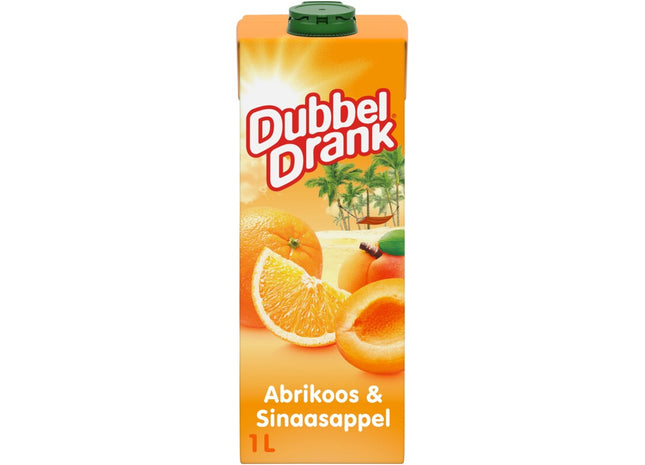 DubbelDrank Abrikoos & sinaasappel