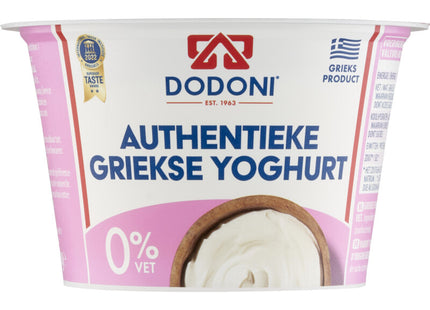 Dodoni Griekse yoghurt 0% vet
