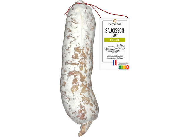 Excellent Saucisson sec pistache