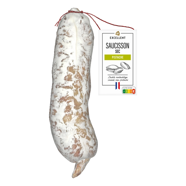 Excellent Saucisson sec pistache