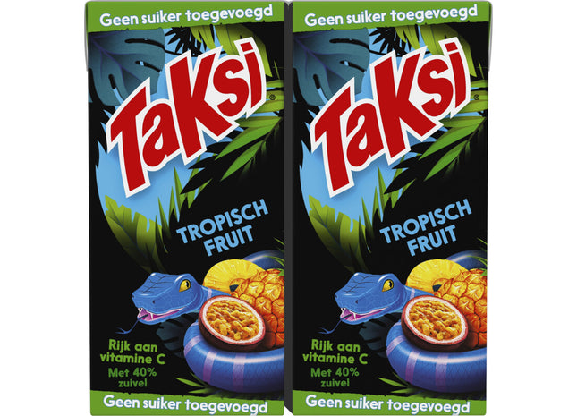 Taksi Tropisch fruit geen suiker toegevoegd 10