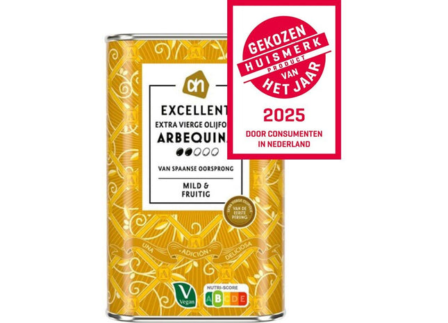 Excellent Extra vierge olijfolie arbequina